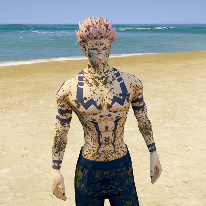 Sukuna 2 Jujutsu Kaisen GTA 5 Mods