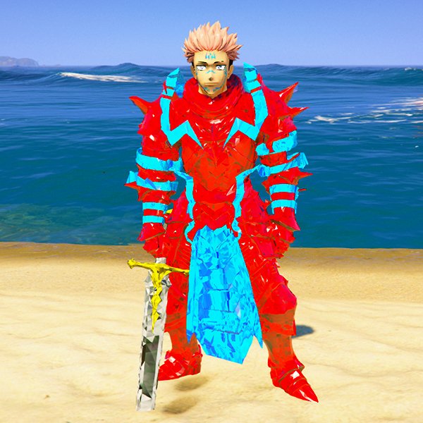 Sukuna 4 Jujutsu Kaisen GTA 5 Mods