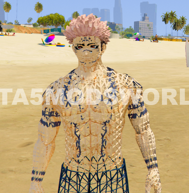 Sukuna Jujutsu Kaisen GTA 5 Mods