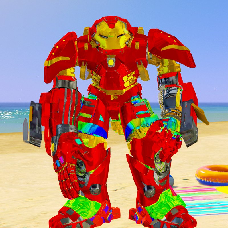Updrading Hulkbuster GTA 5 Mods