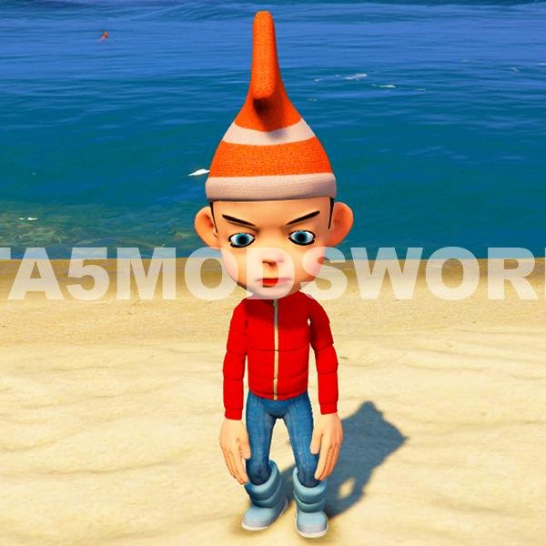 Winter Boy GTA 5 Mods