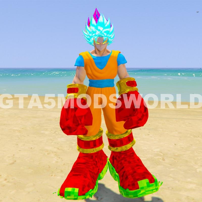 1 Goku Updrading GTA 5 Mods