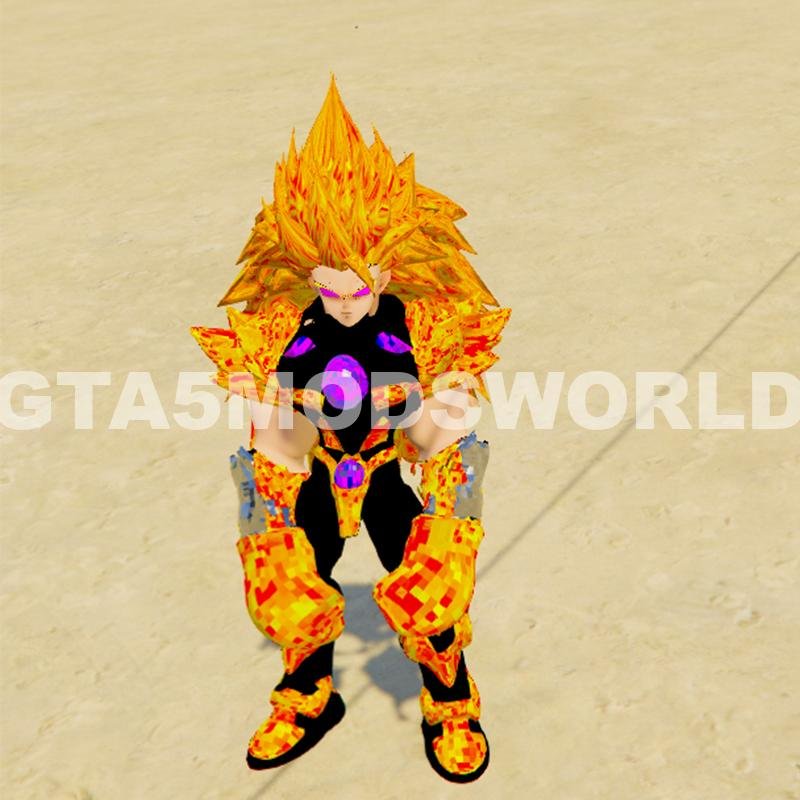 3 Goku Updrading GTA 5 Mods