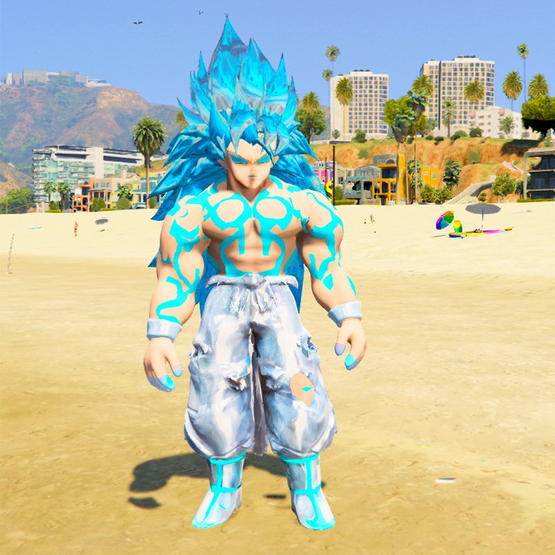 4 Goku Updrading GTA 5 Mods
