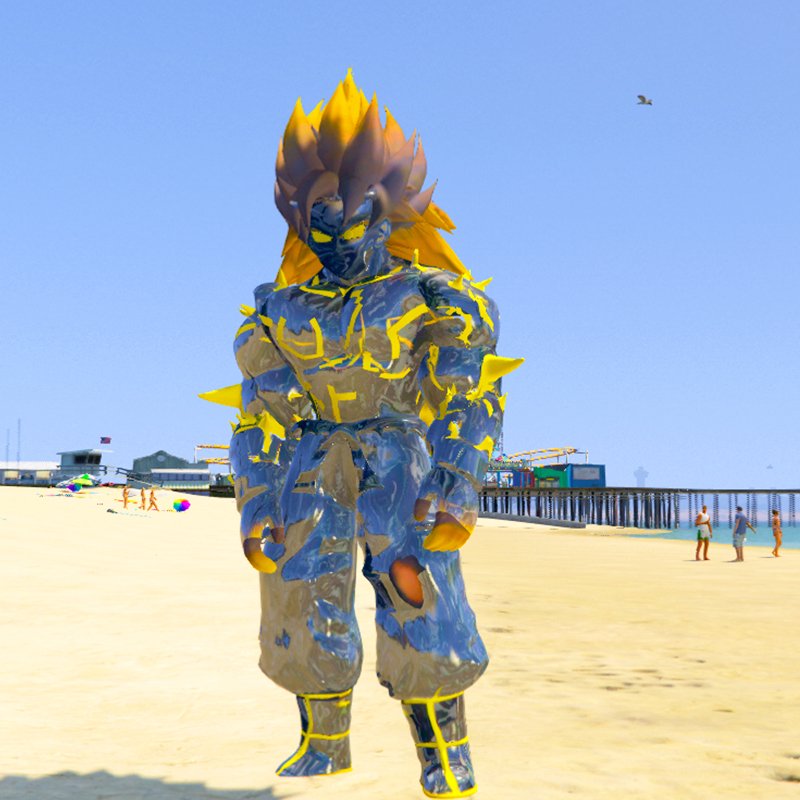 5 Goku Updrading GTA 5 Mods