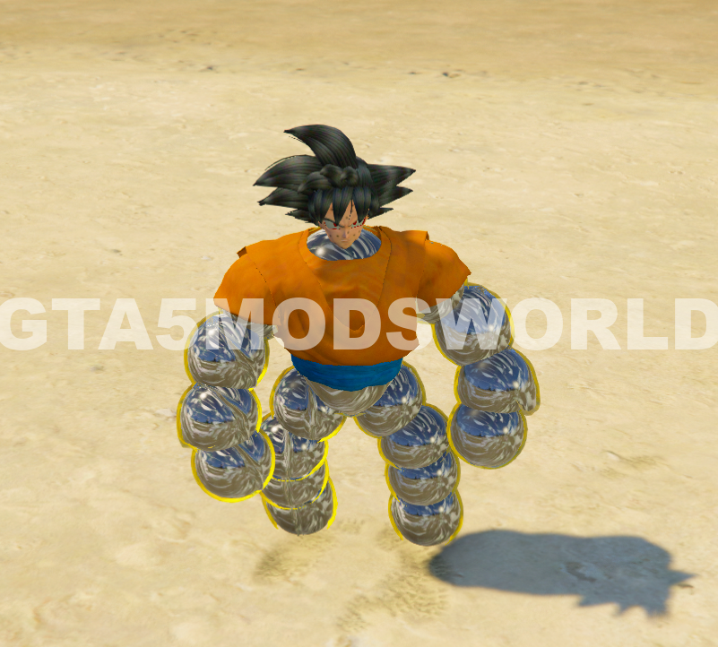 Evil Goku 1 GTA 5 Mods