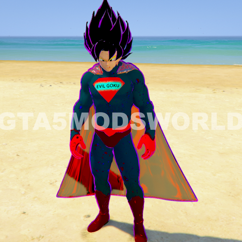 Evil Goku 3 GTA 5 Mods