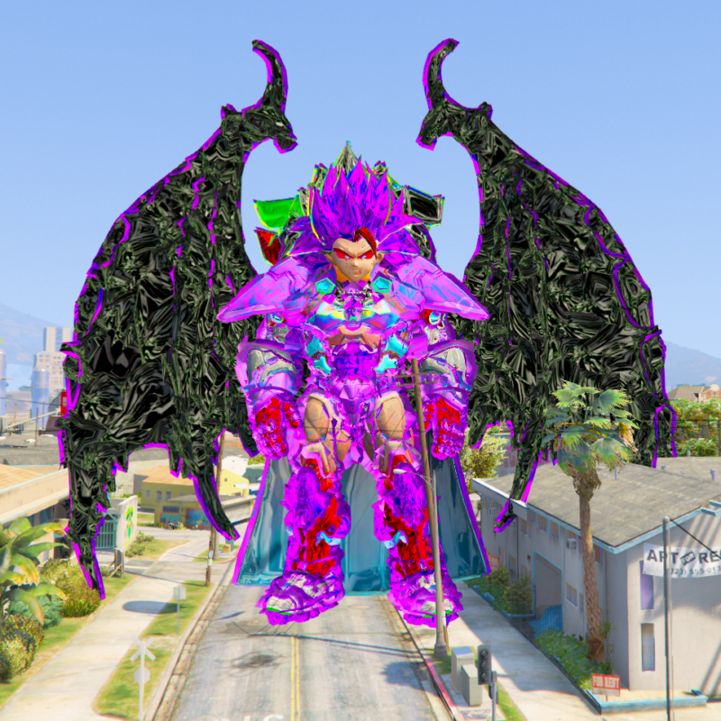 Evil Goku 7 Big GTA 5 Mods