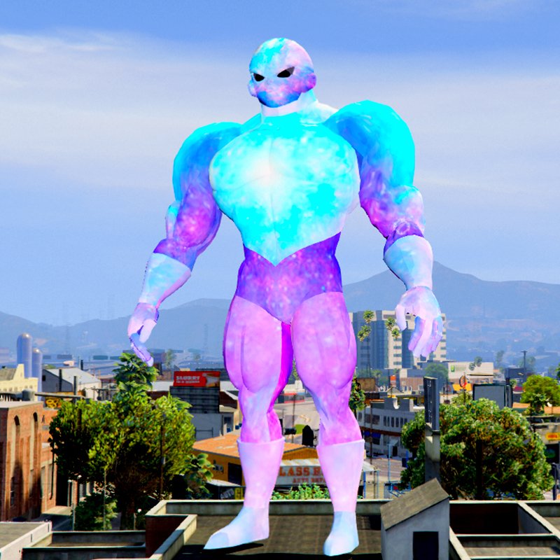 Jiren Dragon Ball Super Giant GTA 5 Mods