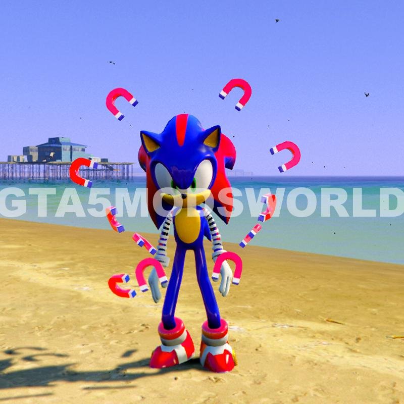Magno Sonic GTA 5 Mods