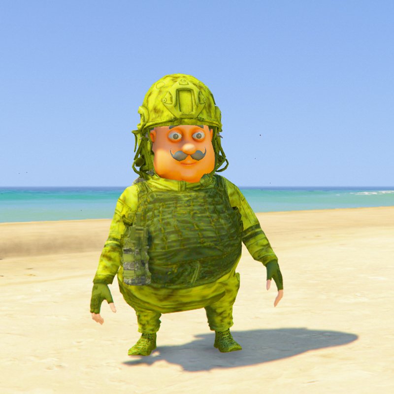 Military Motu GTA 5 Mods