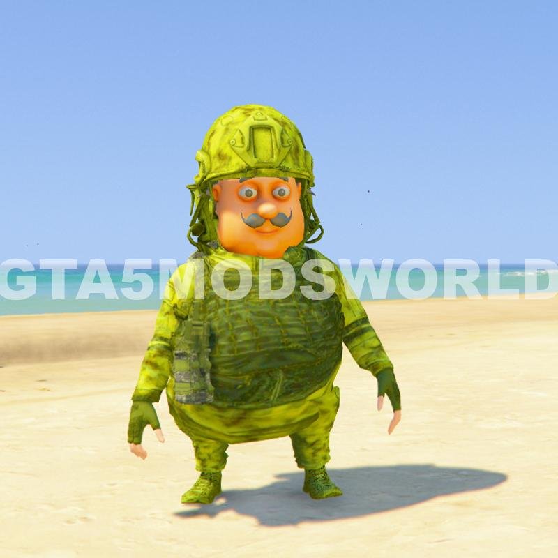 Military Motu GTA 5 Mods