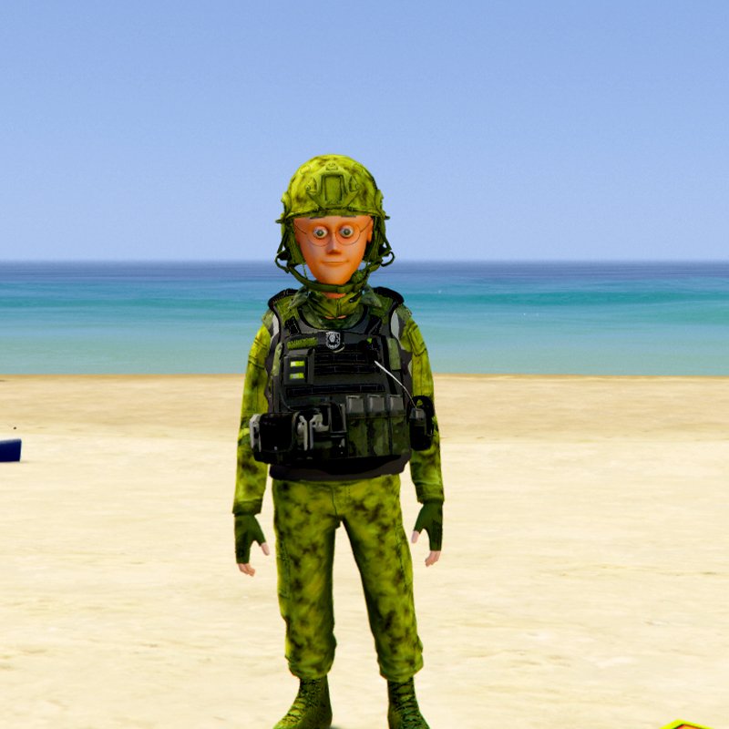 Military Patlu GTA 5 Mods