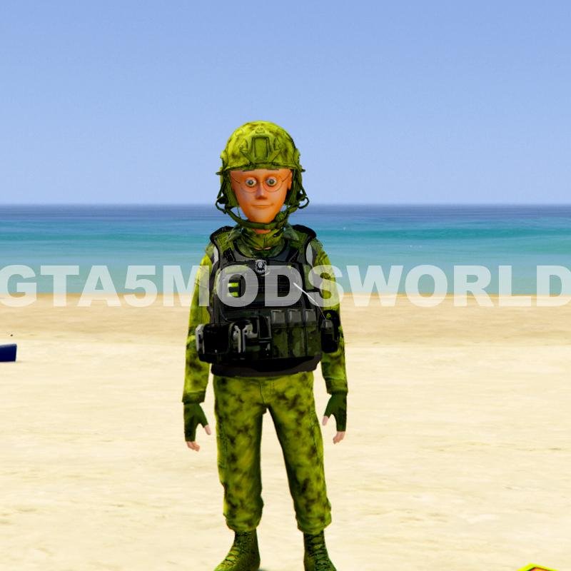 Military Patlu GTA 5 Mods