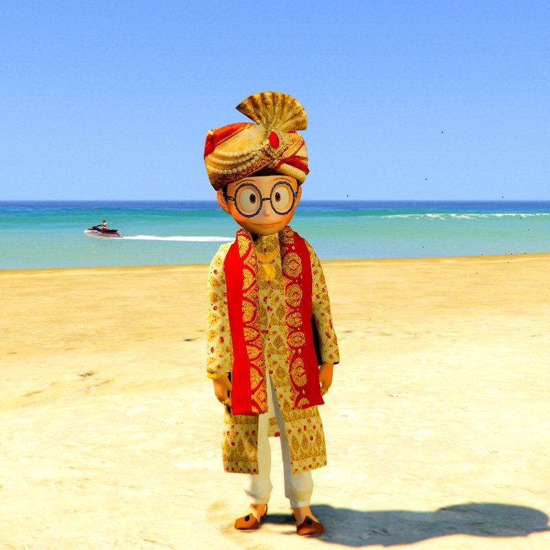 Nobita Dulha GTA 5 Mods
