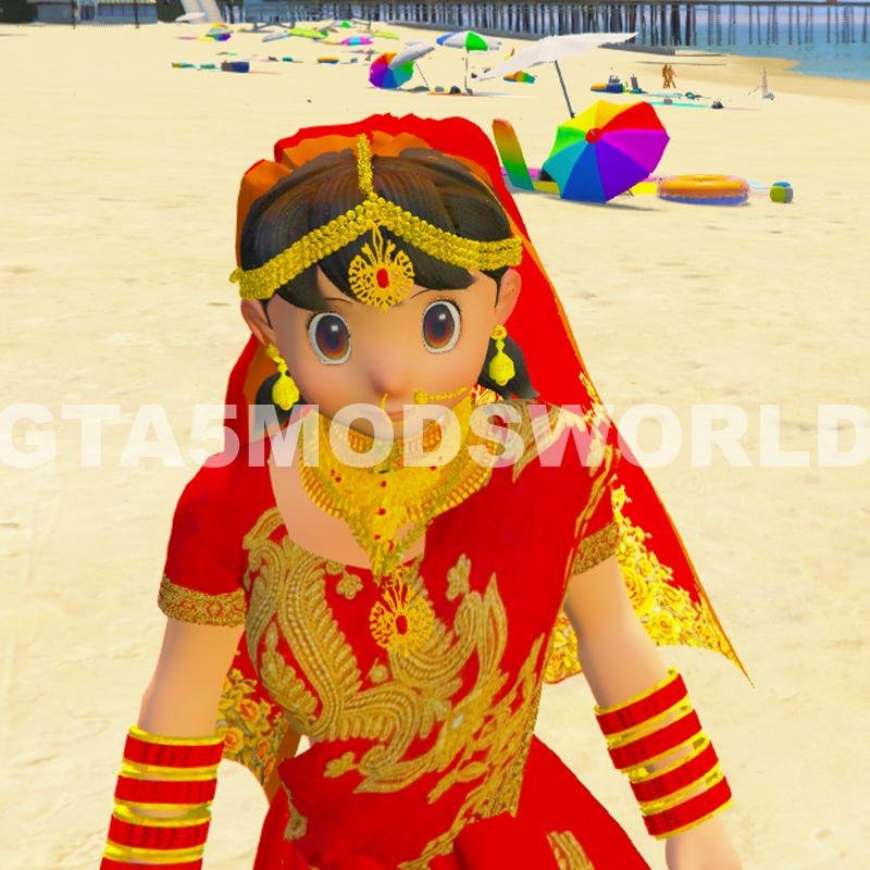 Shizuka Bride GTA 5 Mods