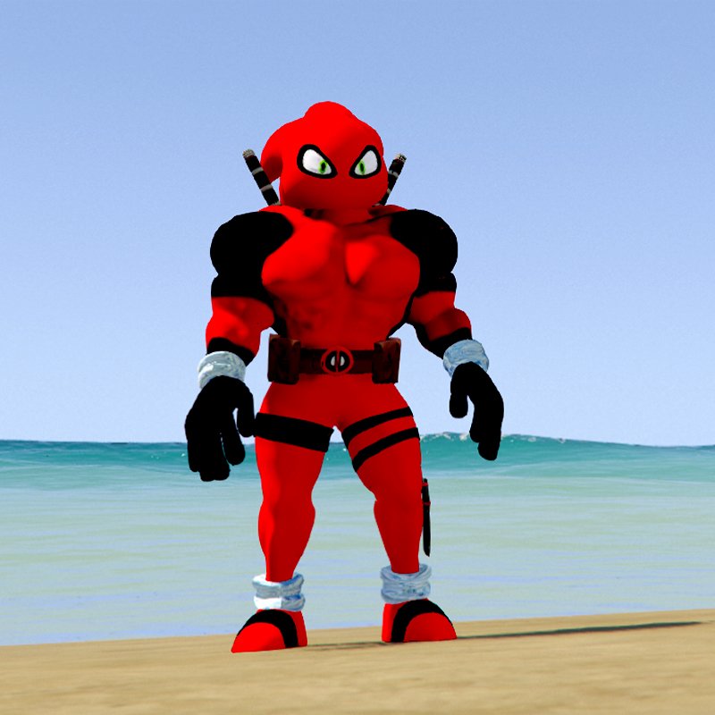 Sonic Deadpool 3 GTA 5 Mods
