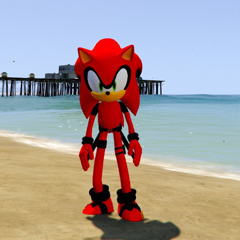 Sonic Deadpool GTA 5 Mods
