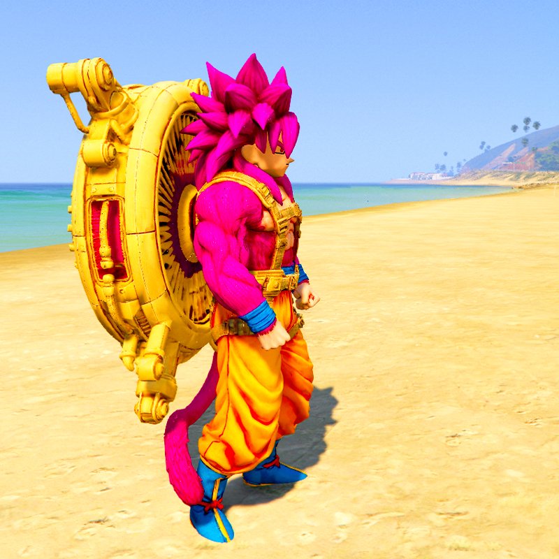 Speedster Goku 2 GTA 5 Mods