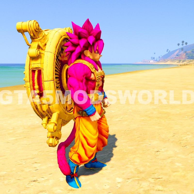 Speedster Goku 2 GTA 5 Mods