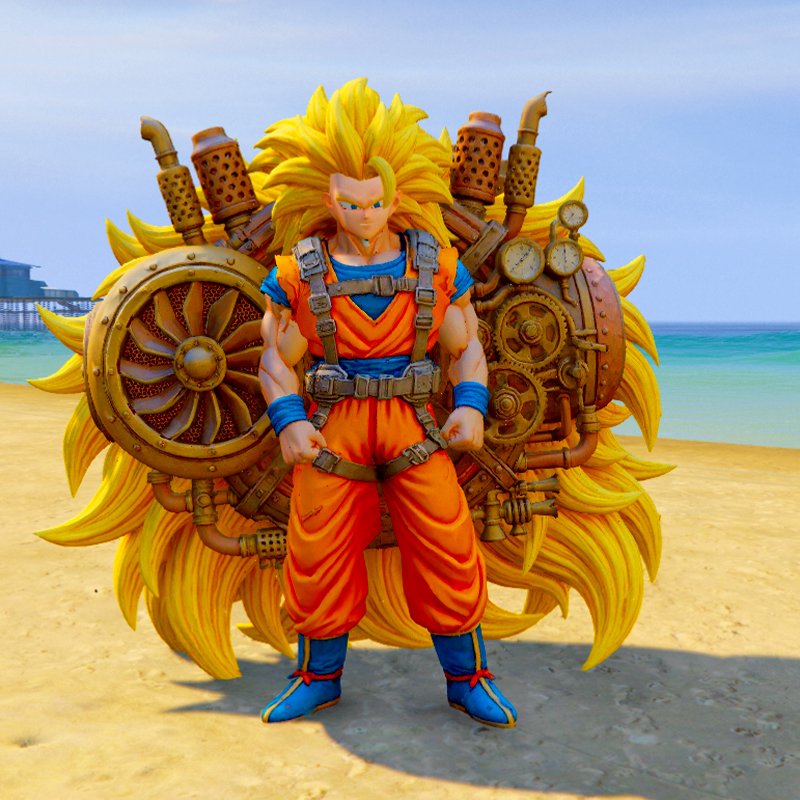 Speedster Goku 2 GTA 5 Mods