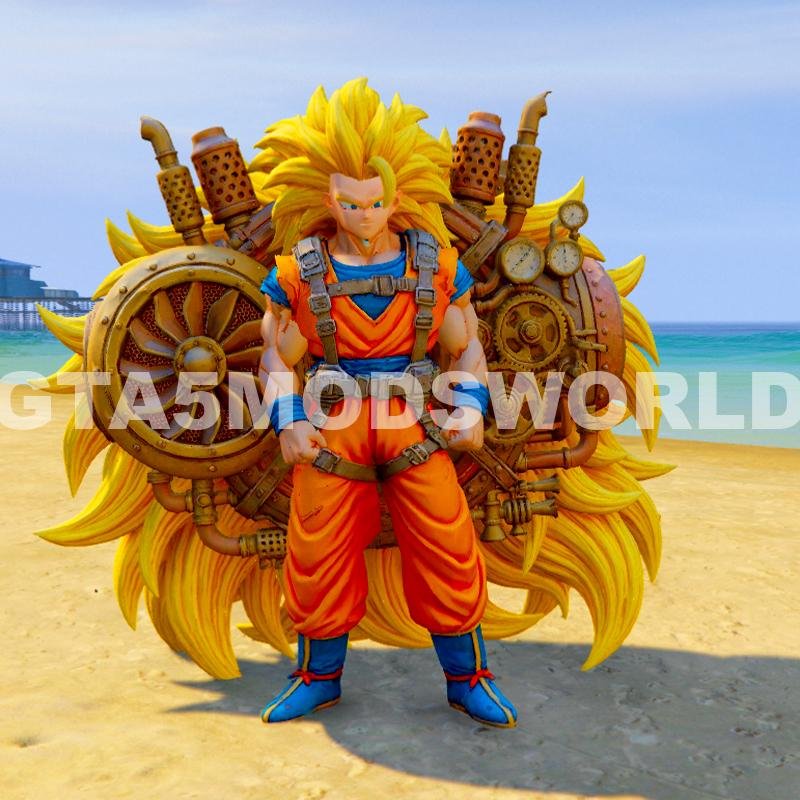 Speedster Goku 2 GTA 5 Mods