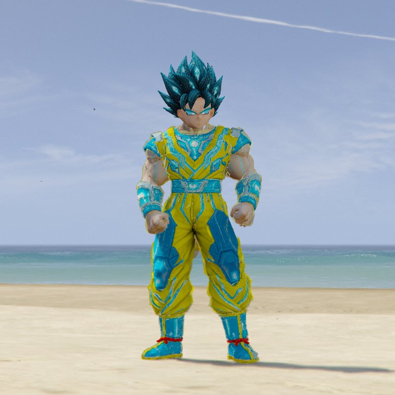 Updrading Goku 1 GTA 5 Mods