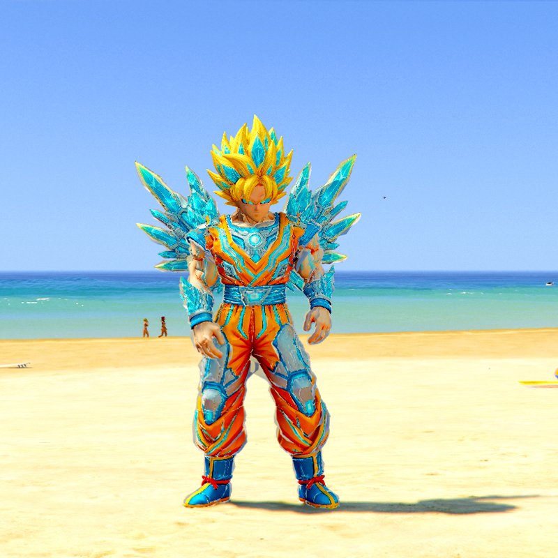 Updrading Goku 2 GTA 5 Mods