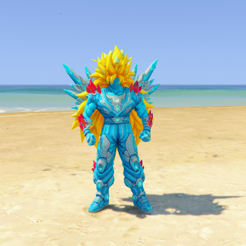 Updrading Goku 4 GTA 5 Mods