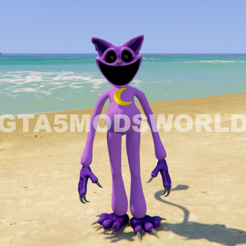 Catnap Poppy Playtime Chapter GTA 5 Mods