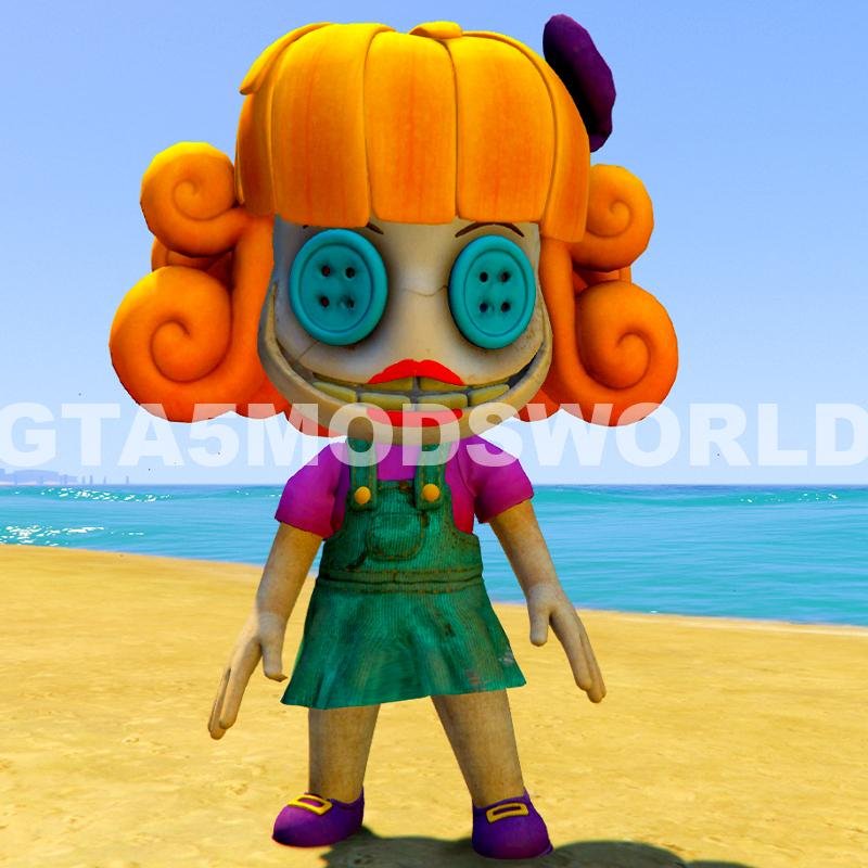 Dolly Grub Poppy Playtime Chapter 5 GTA 5 Mods