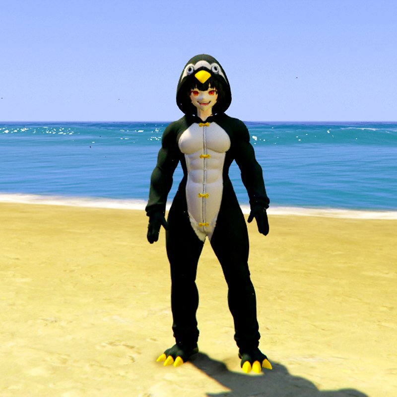 Gugu Gaga Penguin 3 GTA 5 Mods