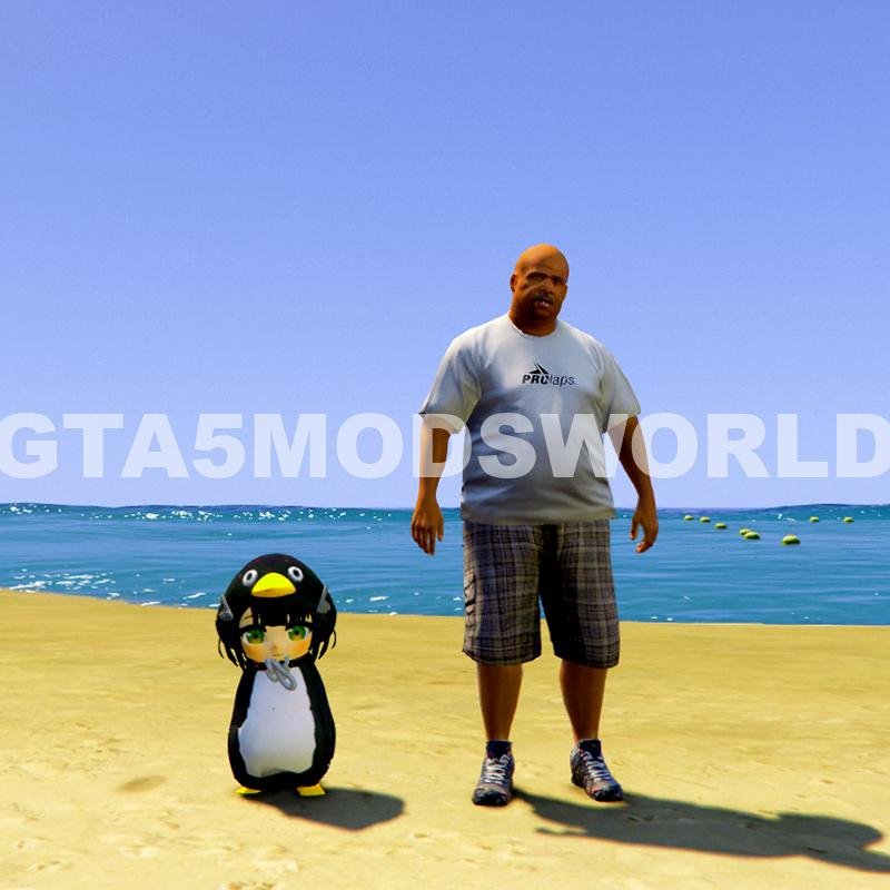 Gugu Gaga Penguin GTA 5 Mods