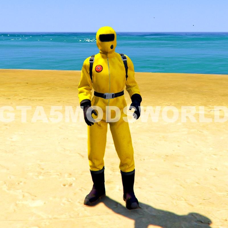 Huzmat Poppy Playtime Chapter 5 GTA 5 Mods