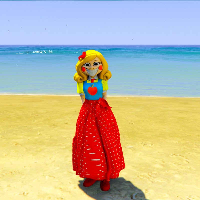 Miss Delight - Poppy Playtime GTA 5 Mods