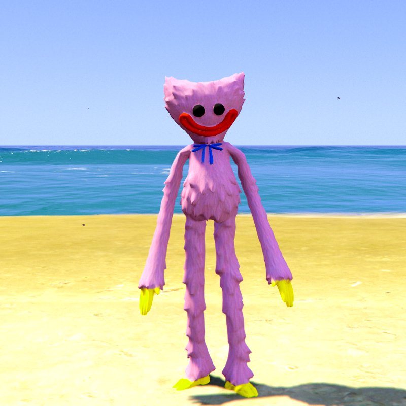 Pink Kissy Missy Poppy Playtime GTA 5 Mods