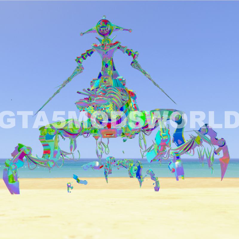 RAINBOW Prototype Poppy Playtime GTA 5 Mods