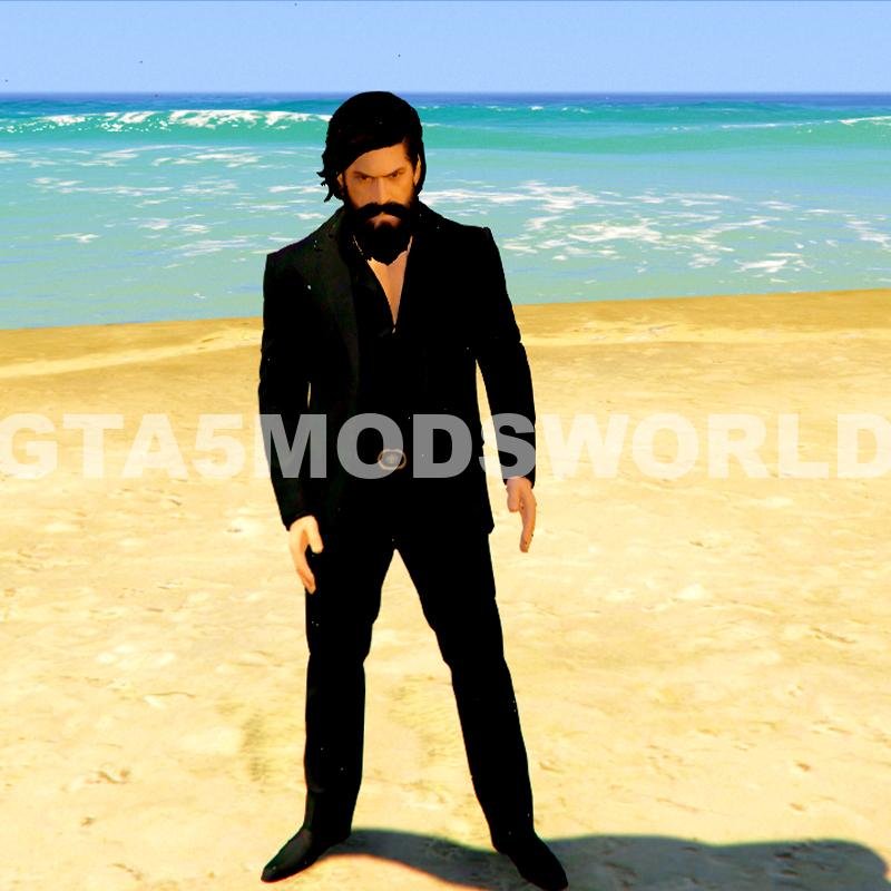 Rocky KGF GTA 5 Mods