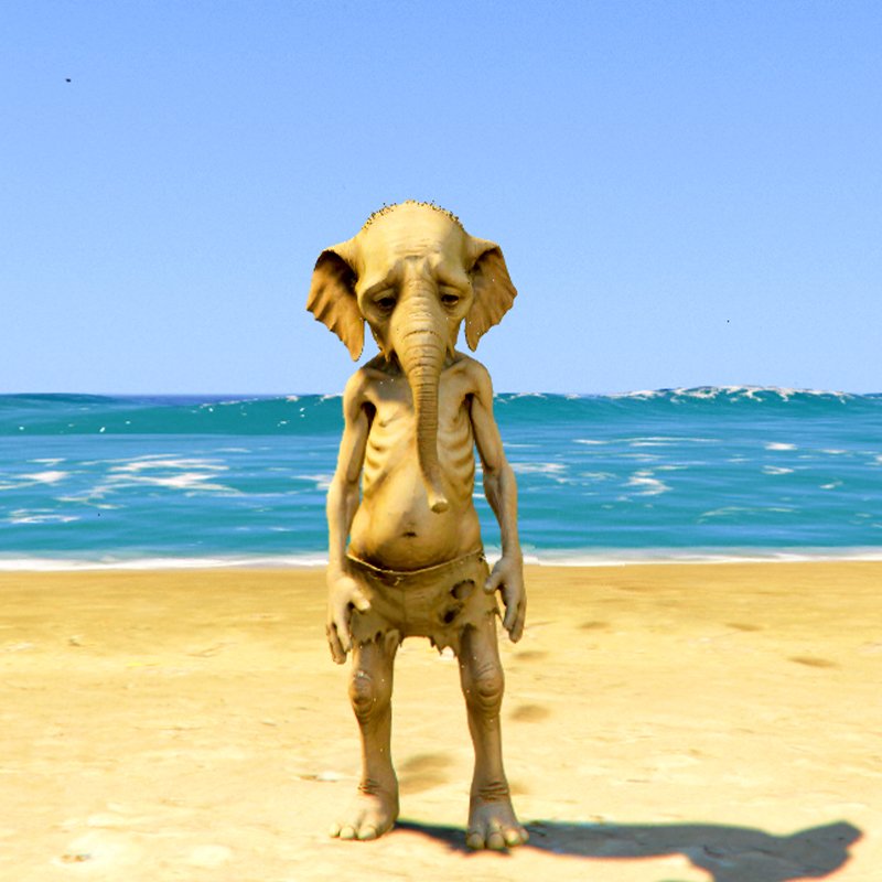 Upgrading Weak To Strong Elephant GTA 5 Mods