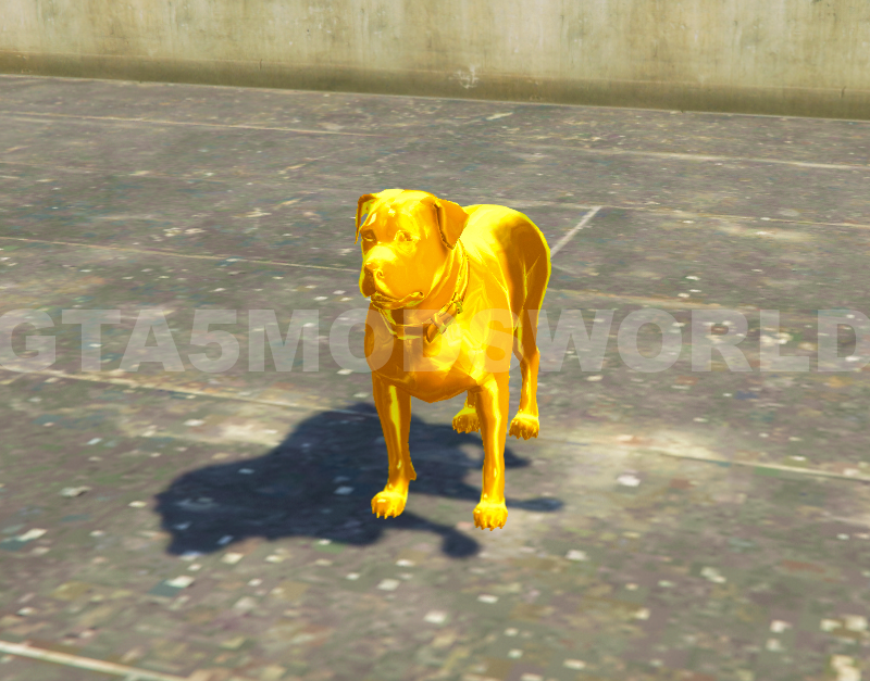 Golden Chop GTA 5 Props