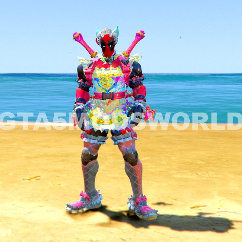 Deadpool Maid Pool GTA 5 MODS