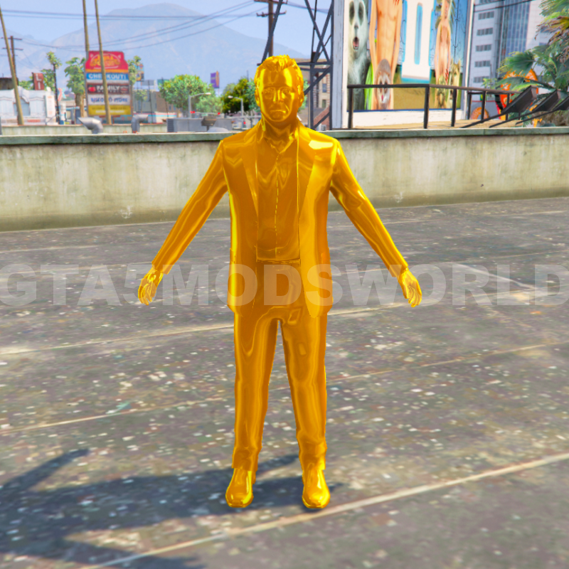 Golden Michael GTA 5 Props
