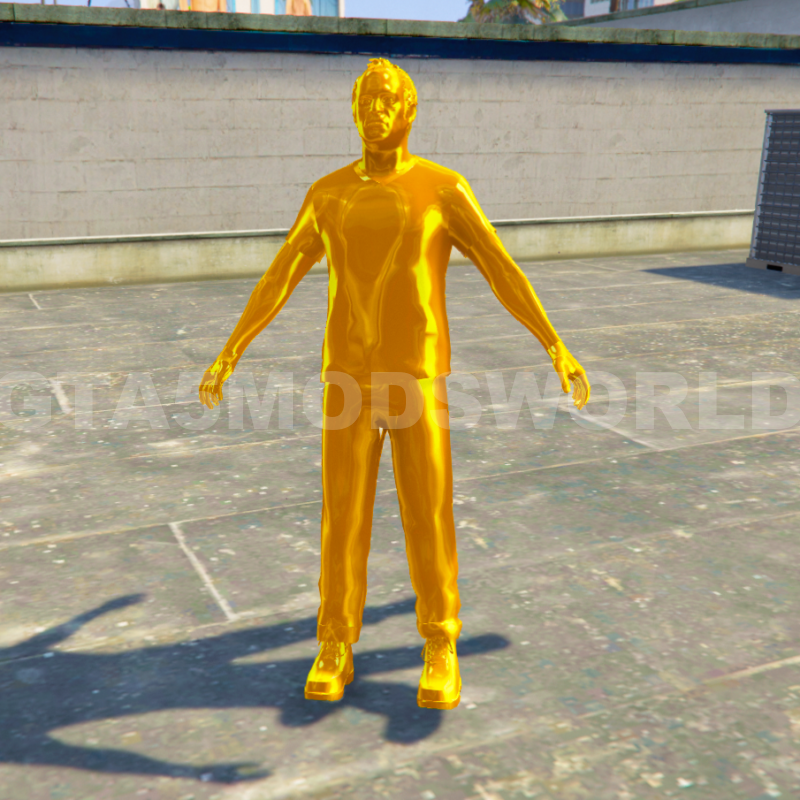Golden Trevor GTA 5 Props