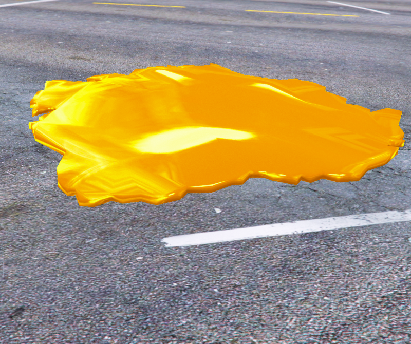 Golden Lettuce Slice GTA 5 Props