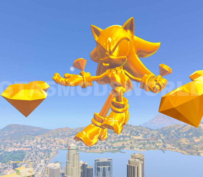 Shadow Sonic GTA 5 Props