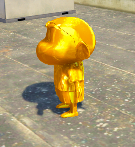 Shinchan Gold GTA 5 Props