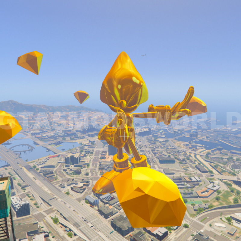 Sonic Gen GTA 5 Props