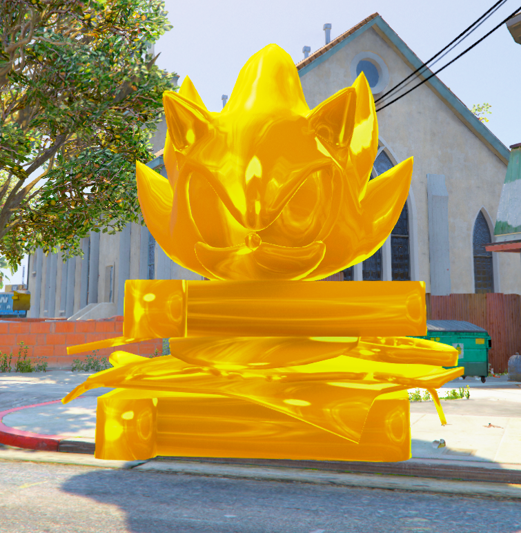 Sonic Gold Sandwich 2 GTA 5 Props