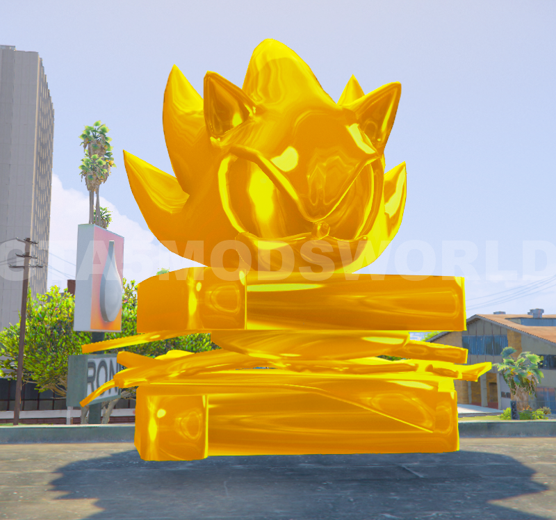 Sonic Gold Sandwich 3 GTA 5 Props