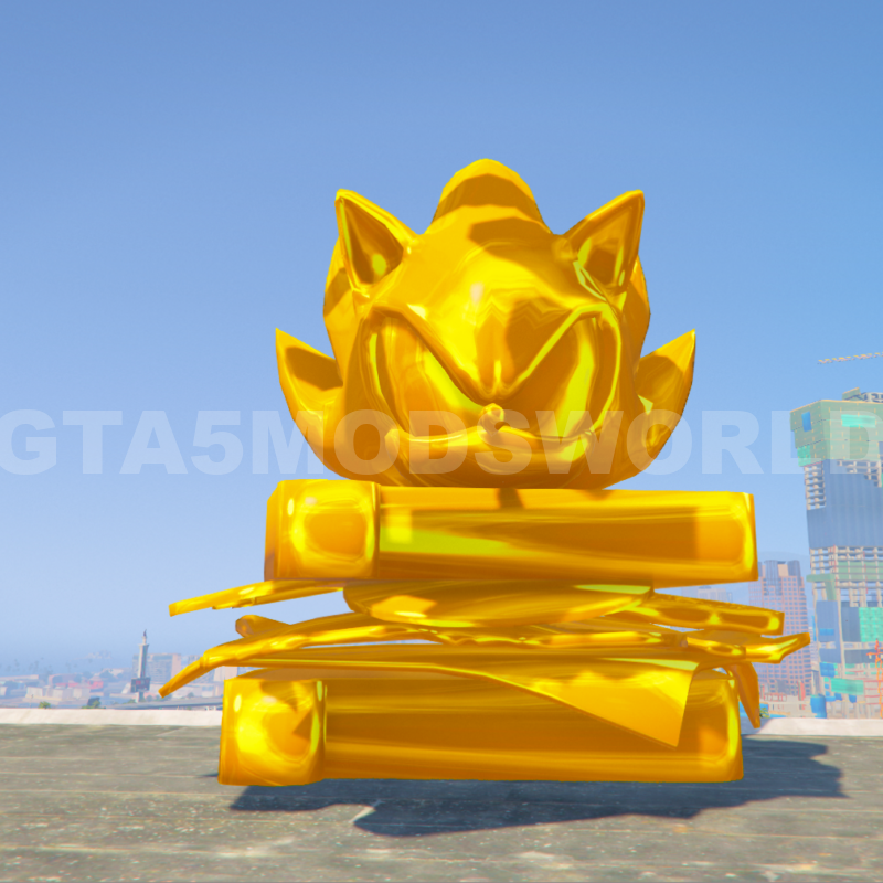 Sonic Gold Sandwich 4 GTA 5 Props